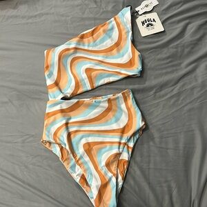 houla swim rae one piece day break never worn tags on